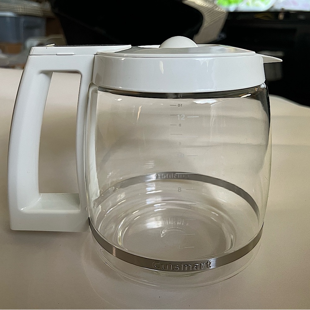 Cuisinart DGB-500WRC 12-Cup Replacement Coffee Carafe, White